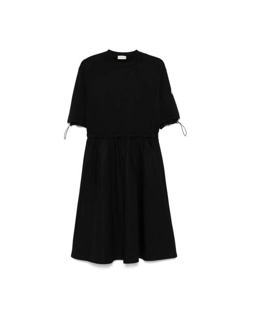 Moncler Black Midi Dresses