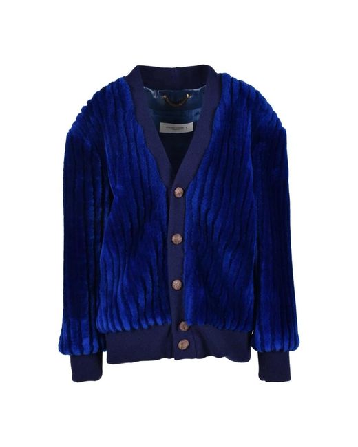 Cardigans di Golden Goose Deluxe Brand in Blue