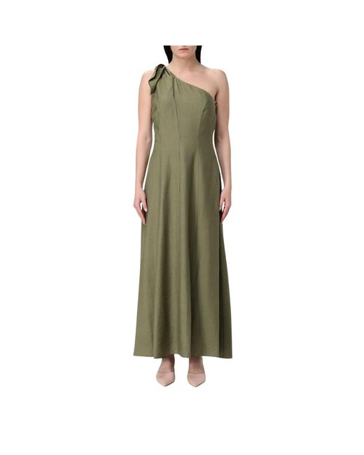 Hanita Green Maxi Dresses