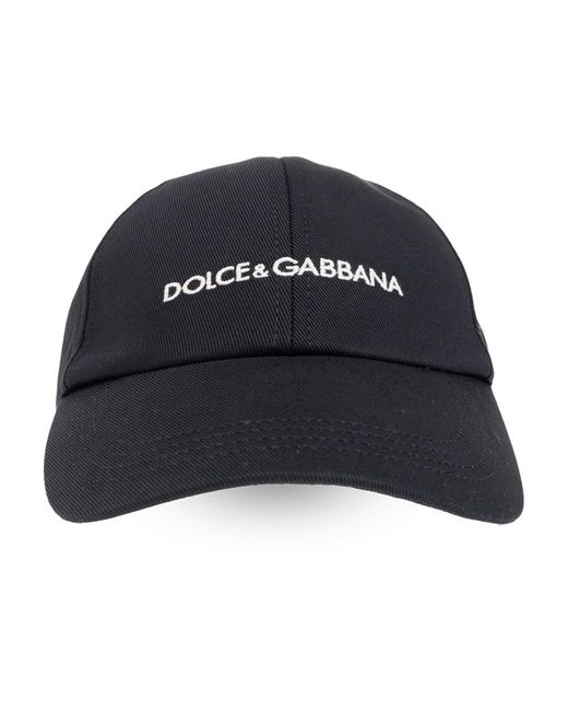 Dolce & Gabbana Blue Caps for men