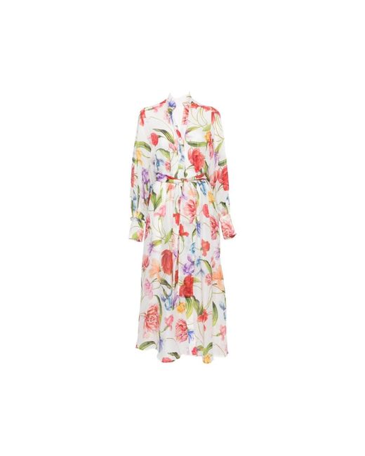 Lavi Red Shirt Dresses