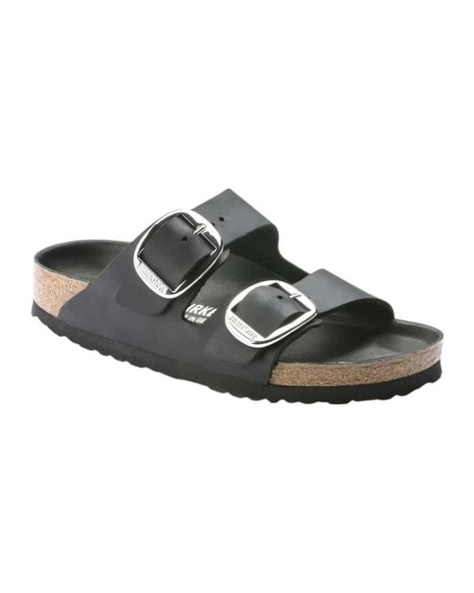 Birkenstock Sliders in het Black