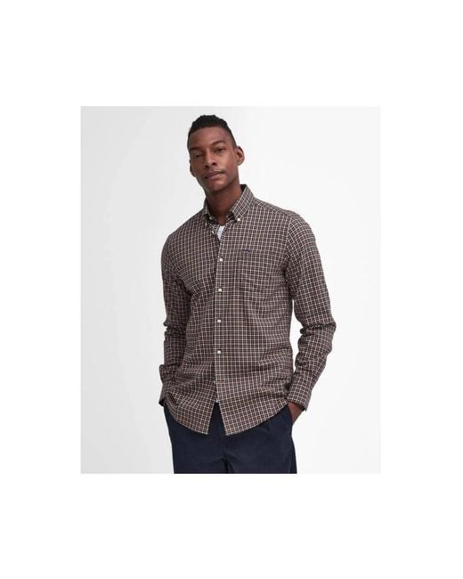 Barbour Casual Shirts in het Purple voor heren
