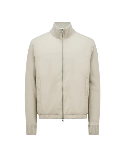 Zip-Throughs Moncler de hombre de color Natural