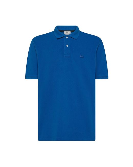 Woolrich Blaue t-shirts und polos in Blue für Herren