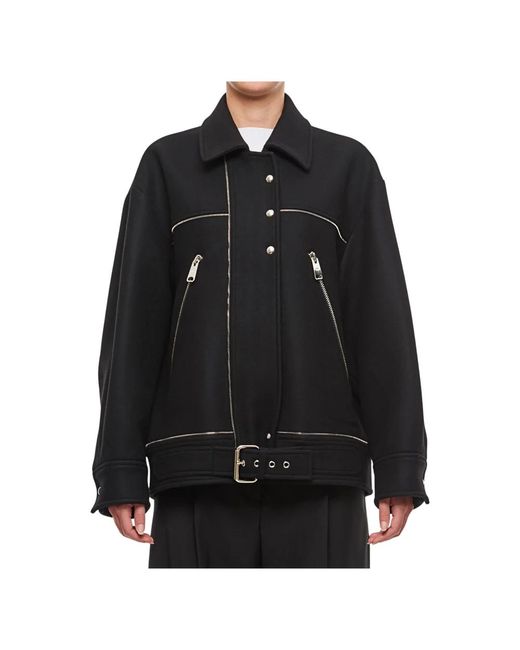 Light Jackets Khaite de color Black