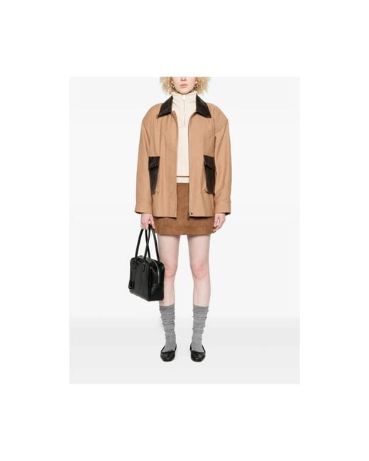 DUNST Short Skirts in het Brown