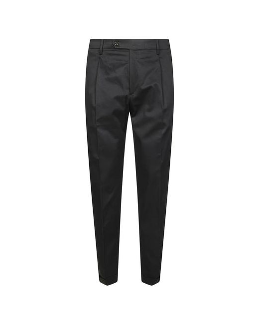 BERWICK  1707 Gray Suit Trousers for men