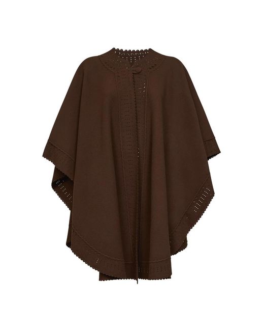 Ermanno Scervino Cape in het Brown
