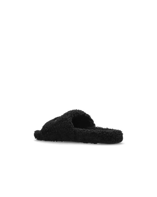 Balenciaga Black Sliders
