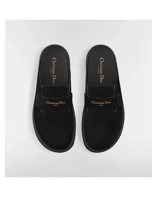 Dior Black Mules