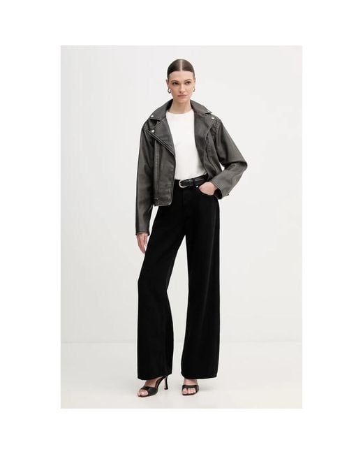 Light Jackets Guess de color Gray