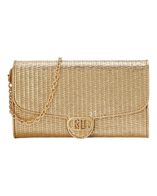 Ralph Lauren Metallic Clutches