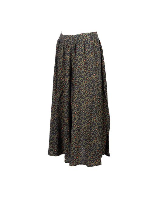Midi Skirts KENZO de color Gray