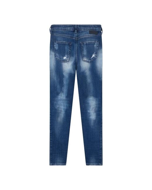 DIESEL Blue Slim-Fit Jeans