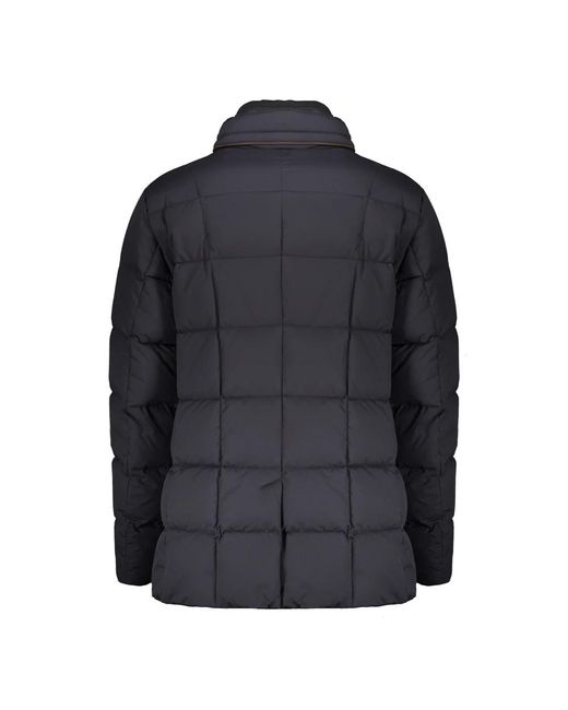 Moorer Water-Resistant Padded Jacket in het Black voor heren