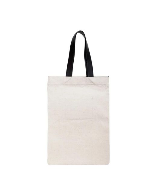 Jil Sander White Tote for men