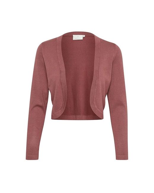 Kaffe Truien & Vesten ,Rood ,Elegante Astrid Bolero in het Red