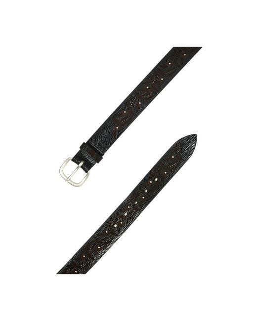 Orciani Black Belts for men