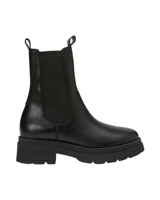 Marc O' Polo Black Chelsea Boots