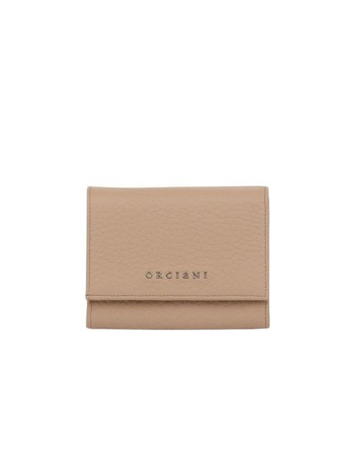 Orciani Natural Rfid Leder Geldbörsen &Amp; Kartenhalter