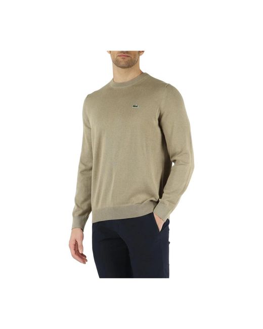 Lacoste Knitwear in Natural für Herren