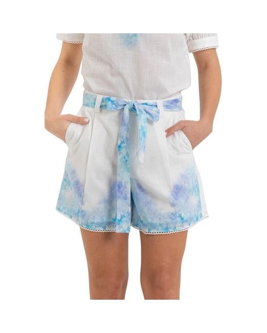 Kocca Blue Casual Shorts