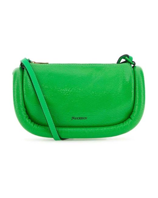 J.W. Anderson Green Fluo grüne bumper crossbody tasche