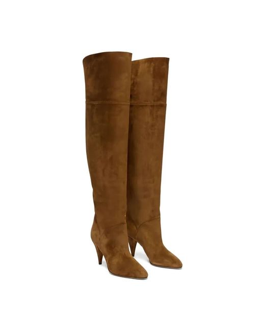 Over-Knee Boots Casadei de color Brown