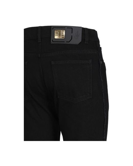 J.W. Anderson Black Straight Fit Jeans for men