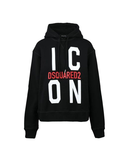 DSquared² Black Hoodies