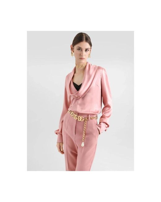 Dolce & Gabbana Pink Blouses
