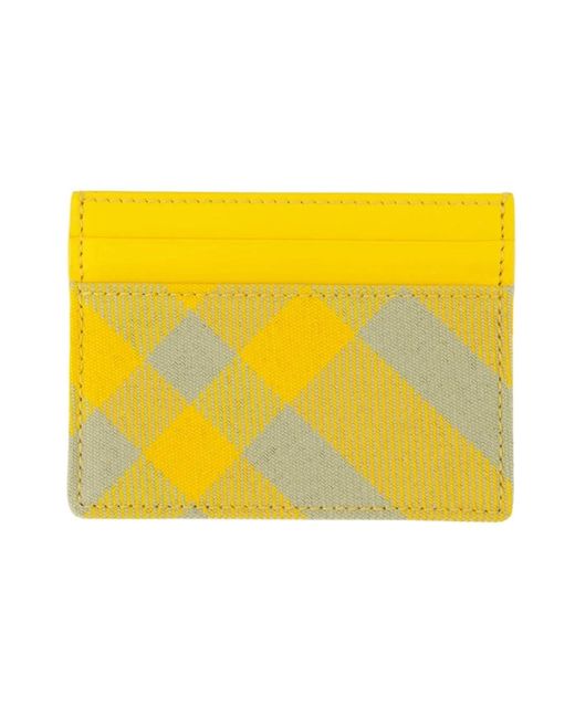 Accessories > wallets & cardholders Burberry pour homme en coloris Yellow