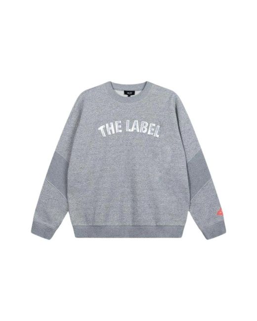 Ribbed sweater restocked di Alix The Label in Gray