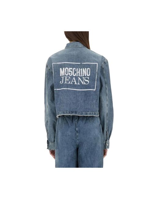 Moschino Blue Denim Jackets