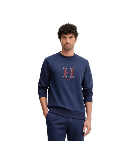 Hackett Sweatshirts in het Blue voor heren
