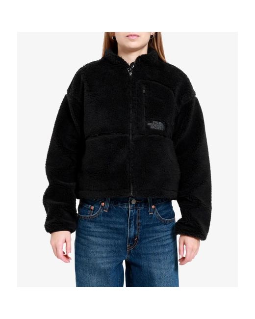 The North Face Fleece Jackets in het Black
