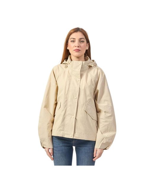 Ecoalf Natural Frühlingskapuzenjacke mit knöpfen