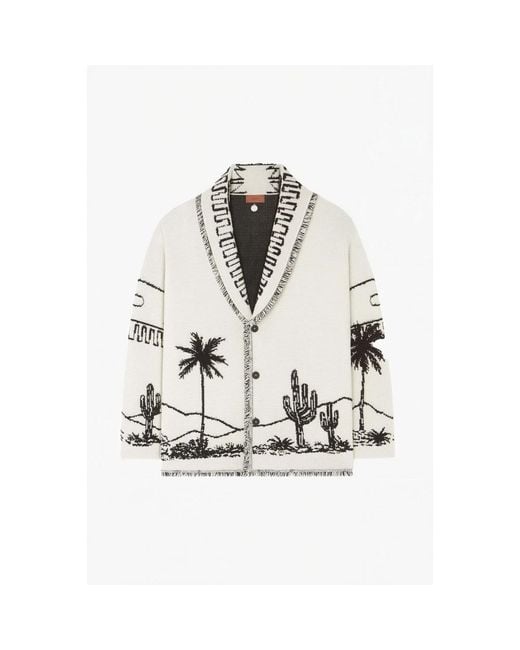 Alanui White Cardigans for men