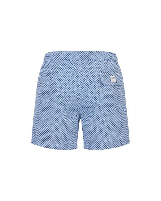 Fedeli Blue Beachwear for men