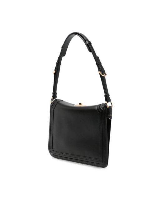 Lanvin Black Shoulder Bags