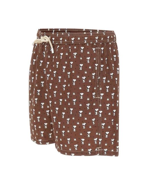 Mc2 Saint Barth Brown Beachwear for men