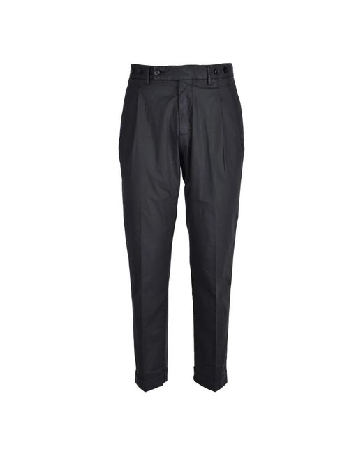 BERWICK  1707 Baumwoll-Lycra-Elastan-Hose in Blue für Herren