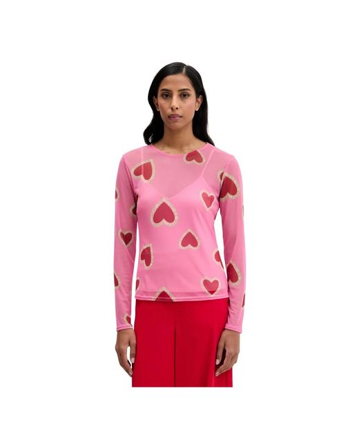 Never Fully Dressed Blouse in het Pink