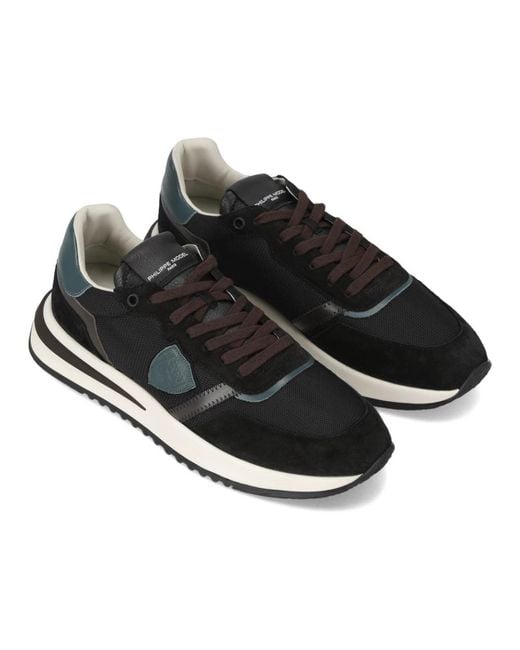 Sneakers di Philippe Model in Black da Uomo