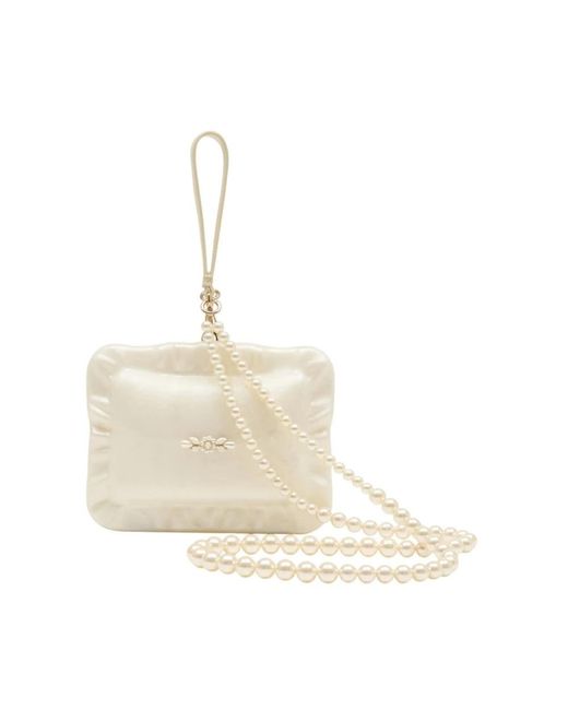 Simone Rocha Natural Pearl Crossbody Pillowcase