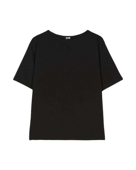 Herno Black T-Shirts
