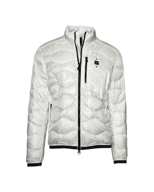 Blauer Jassen ,Wit ,Daniel Padded Jacket in het Gray voor heren