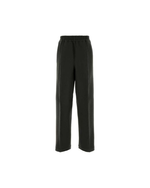 AMI Elastische Broek in het Black