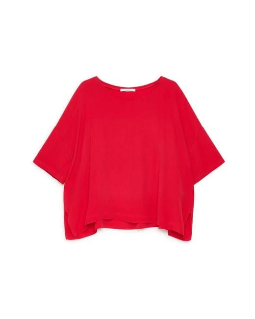 Maliparmi Red Blouses